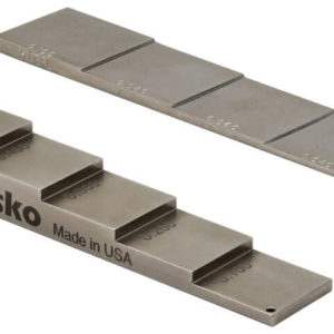 Certified Step Block (Metric)For use with PosiTector UTG P probe
